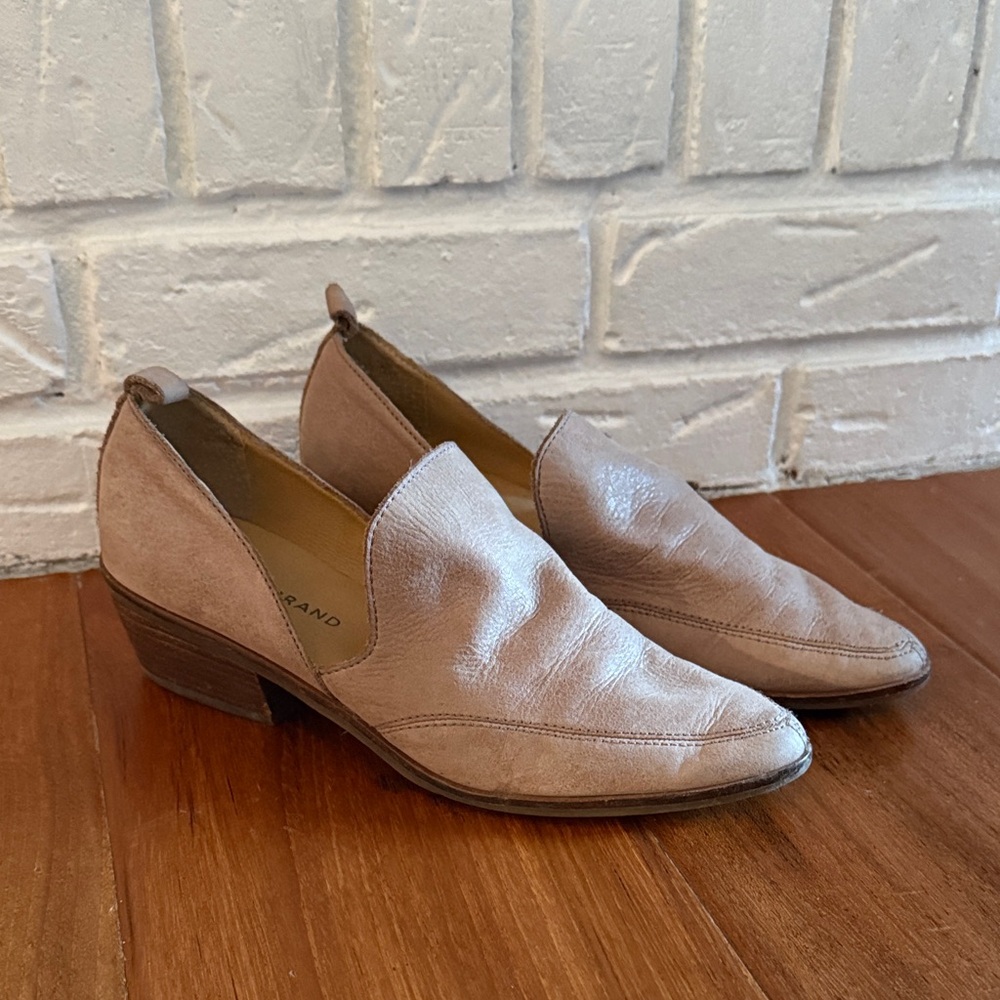 Lucky Brand Tan Leather Heels